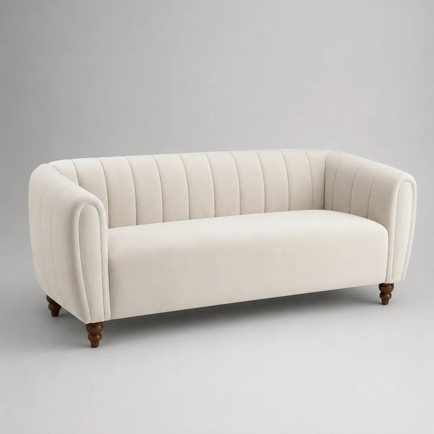 3-Sitzer Sofa Mikrofaser Beige